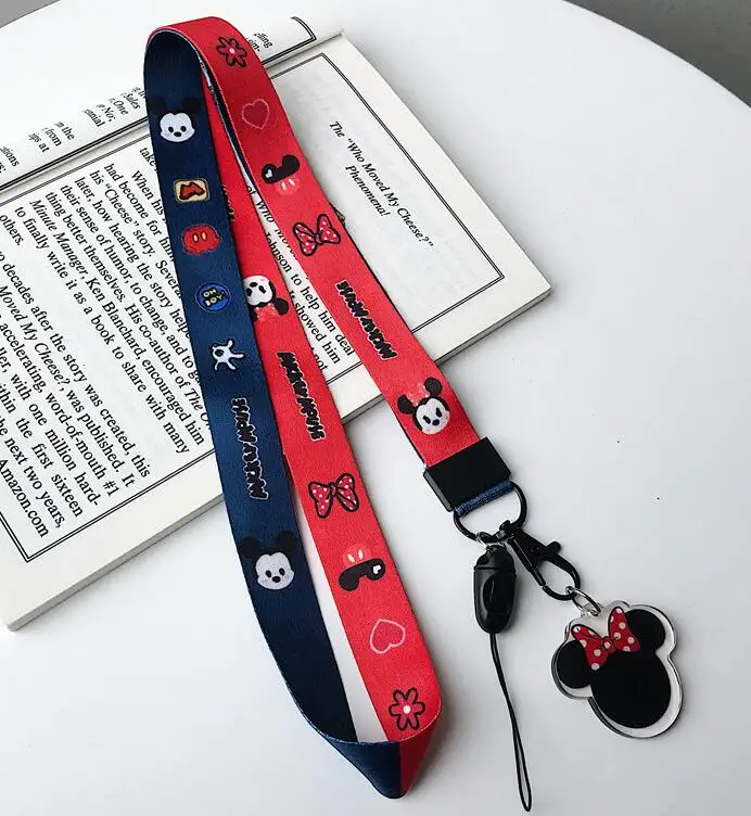 1 шт. акриловый держатель для ключей с изображением Минни и Микки из аниме totoro stitch