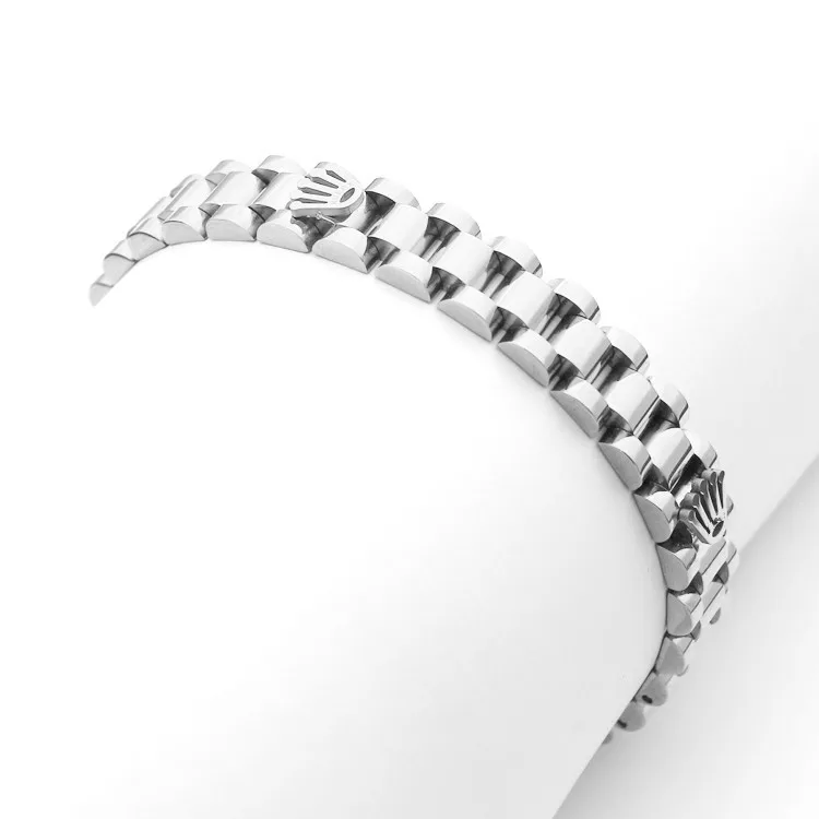 10 шт. Спидометр Pulsera стиль бразильская Корона нержавеющая сталь манжеты цепи звено браслет браслеты для мужчин