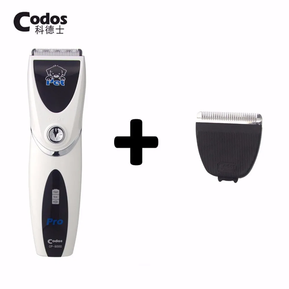Pet Hair Codos CP8000 триммер для собак Бритва стрижки острых краев керамические лезвия