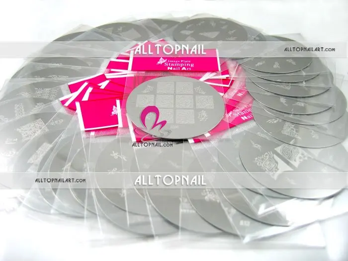 

Бесплатная доставка 200x штампованные пластины для дизайна ногтей A_Grade 7 см штампованные пластины для дизайна ногтей