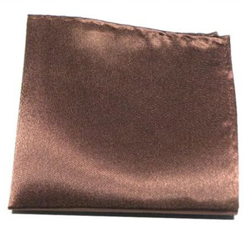 Моды мужской сплошной Цвет атласный платок костюм Полотенца нежный Для мужчин