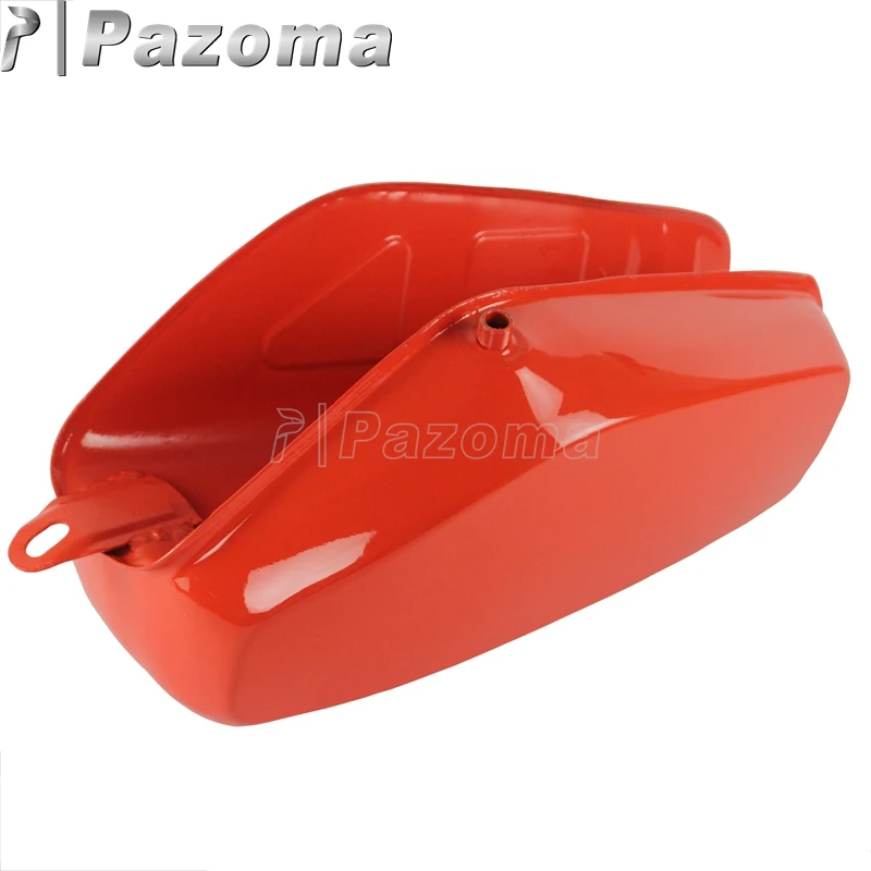 Pazoma МОТОЦИКЛ оранжевый масляный бак мотоцикл газовый топливный + 2 боковые крышки