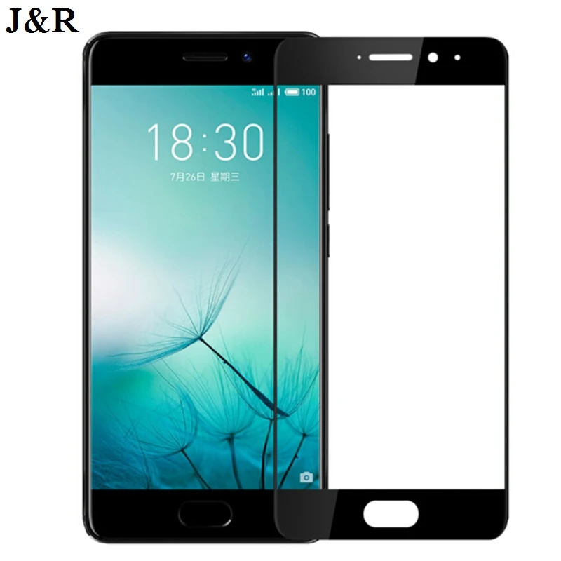 J &amp R для Meizu Pro 7 Защита экрана из закаленного стекла Plus полное покрытие Защитная