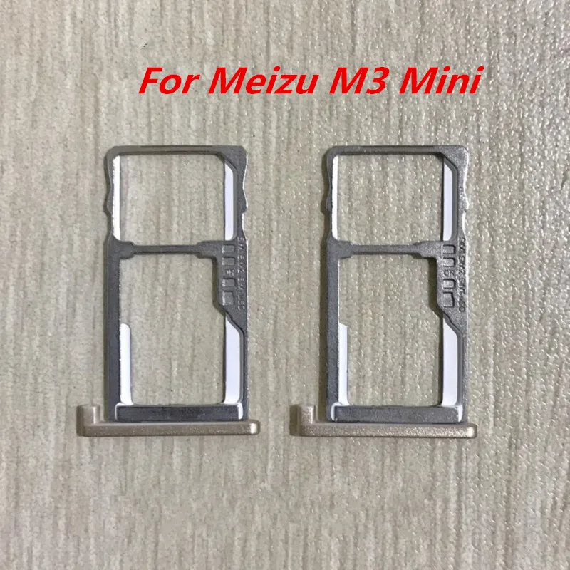 1 шт. новый держатель слота для sim-карты MEIZU M3 Mini 5 &quotзапасные части телефона |