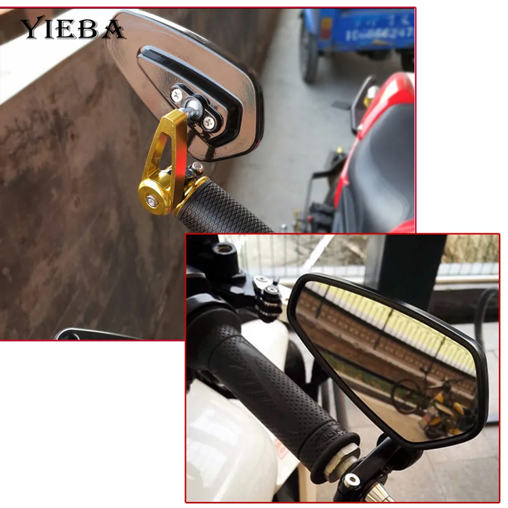 7/8 &quot22 мм МОТОЦИКЛ БАР КОНЕЦ Зеркала заднего вида зеркала ручки для HONDA Tmax 500 Tmax530