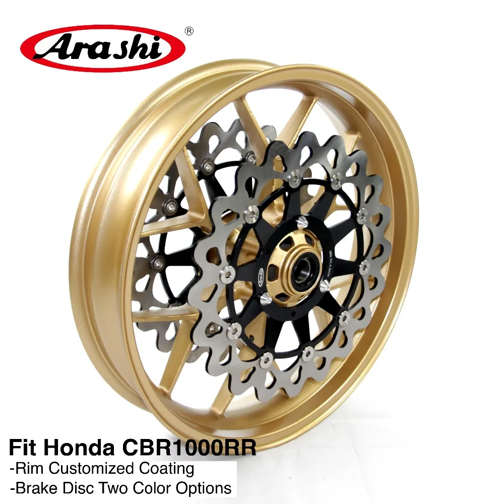 Передний диск тормозного диска Arashi CBR1000RR 06 17 для Honda CBR 1000 RR 1000RR 2006 2017 2010 2011 2012 2013