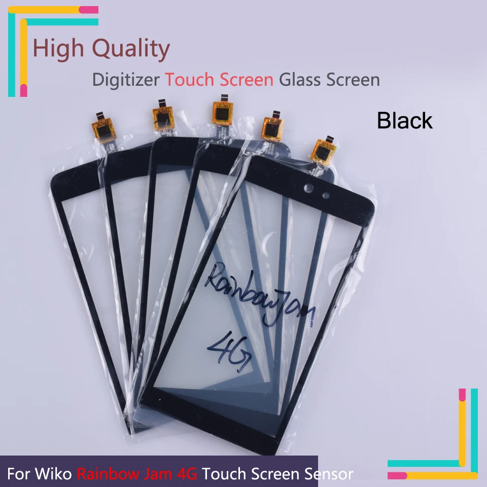 Сенсорный экран Rainbow Jam 4G для Wiko сенсорный с дигитайзером и сенсором сменная