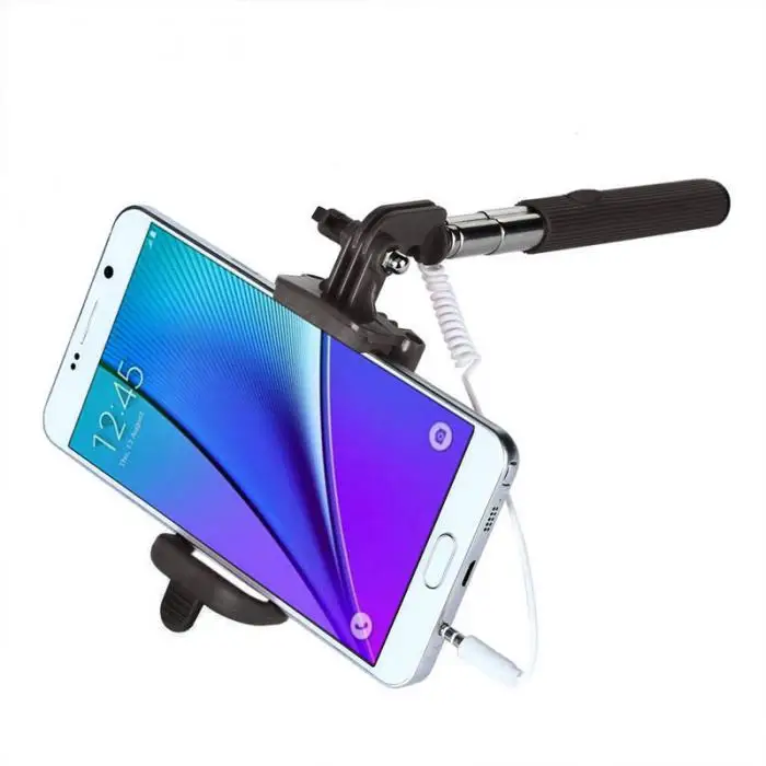 Портативный ручной выдвижной монопод селфи палка с зеркалом захвата для iPhone samsung смартфон дропшиппинг