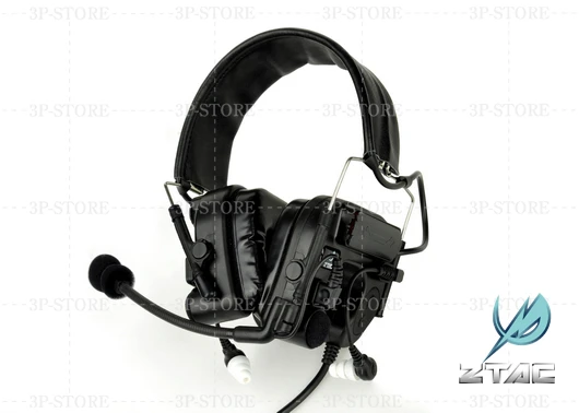 Z TAC 038 наушники U тактические шумоподавляющие walkie talkie гарнитура OPS черный/песочный