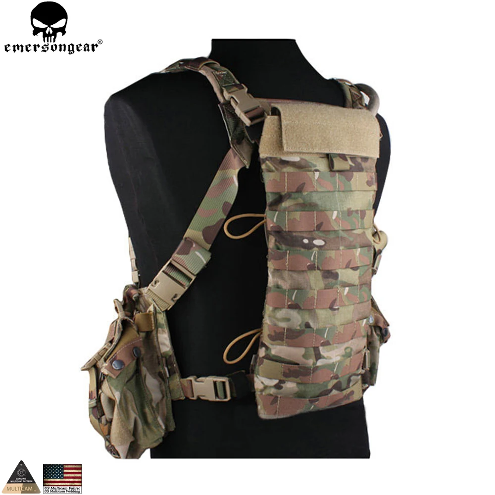 EMERSONGEAR увлажняющая Задняя панель для пешего туризма кемпинга сумка воды 2 5 л