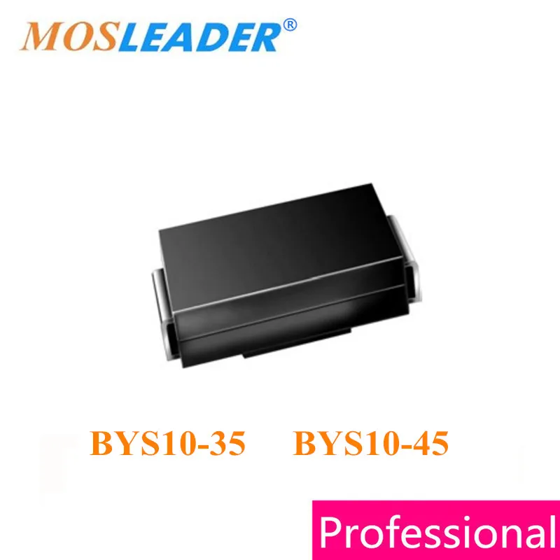 Высокое качество Mosleader SMA 1000 шт. высокое от DO214AC BYS10 1 до 4 лет 2 10 лет|sma|sma sma |