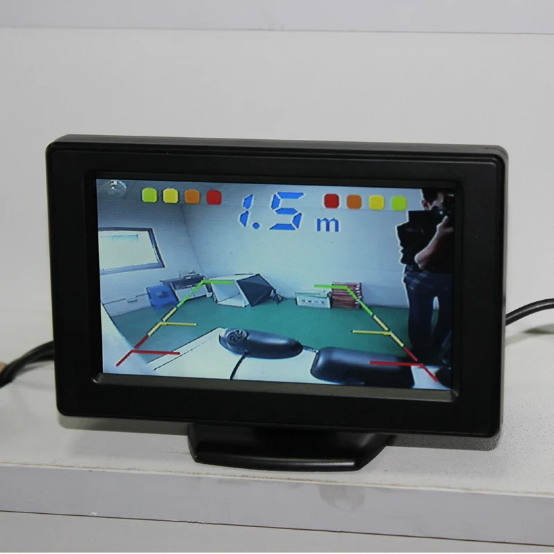 BEMTOO 2 in 1 LED Sound Alarm Car Sensor Radar System with CCD Rear View Parking Camera car accessories | Автомобили и мотоциклы