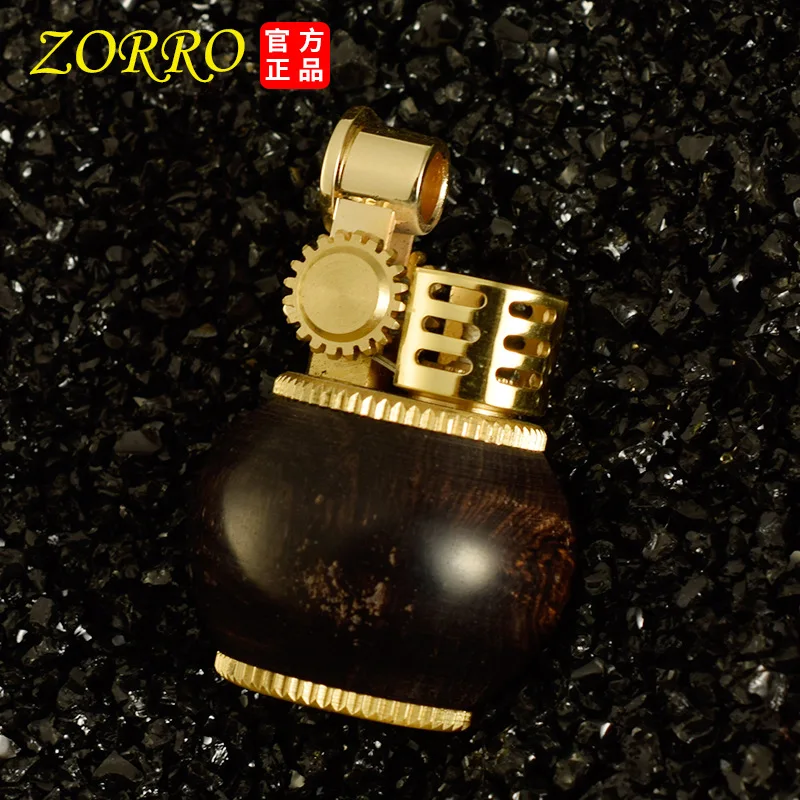 ZORRO/Zorro Аутентичные качество как ZIPPO винтажные латунные ветрозащитные мини