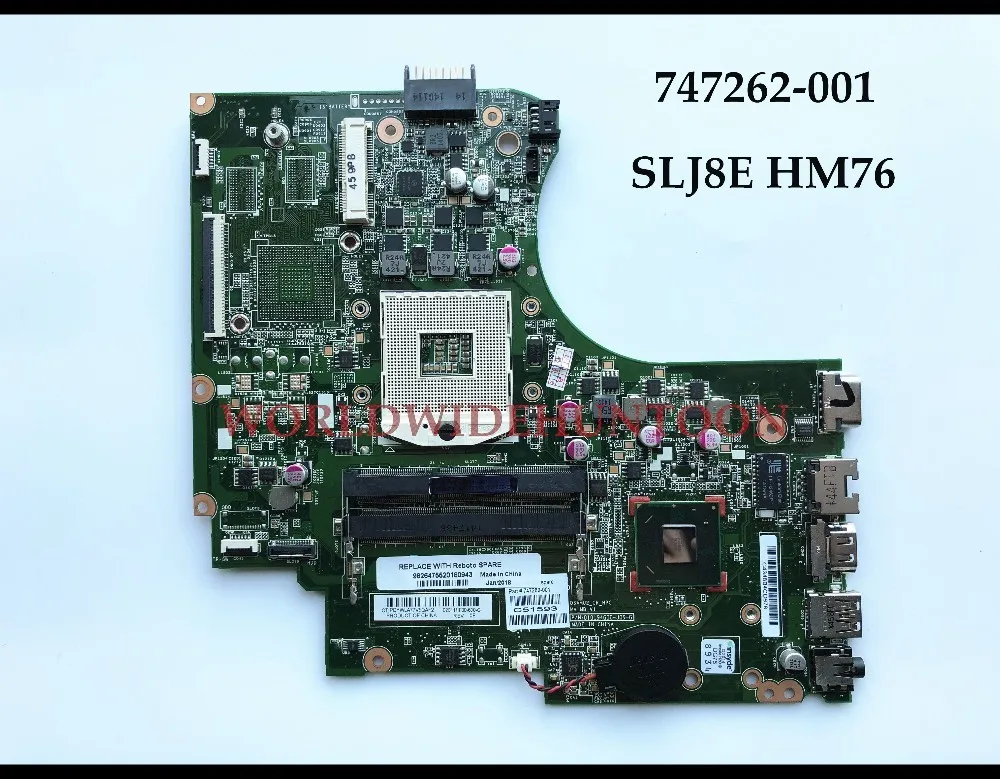 Высокое качество для HP Touchsmart 15-d материнская плата ноутбука 747262-501 747262-001 HD4000 hm76 s989