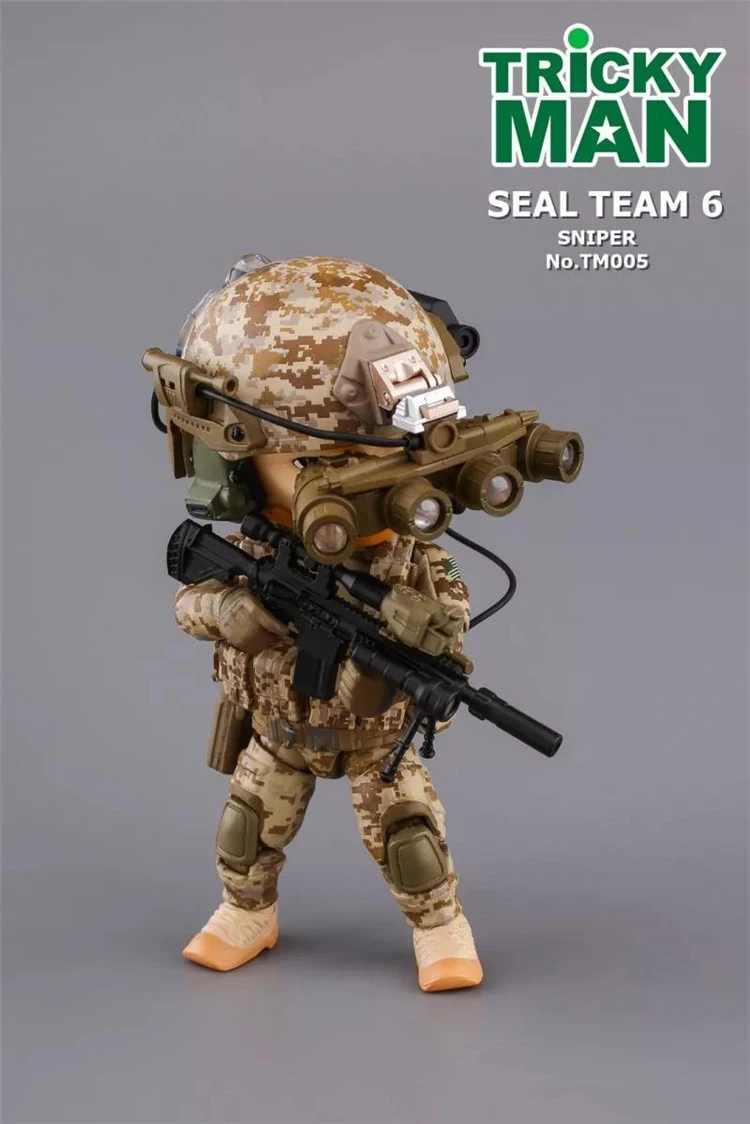 Для коллекции " Военная фигурка TRICKYMAN Seal Team 6 Third Bomb TM005 снайперская модель игрушки для фанатов подарок на праздник