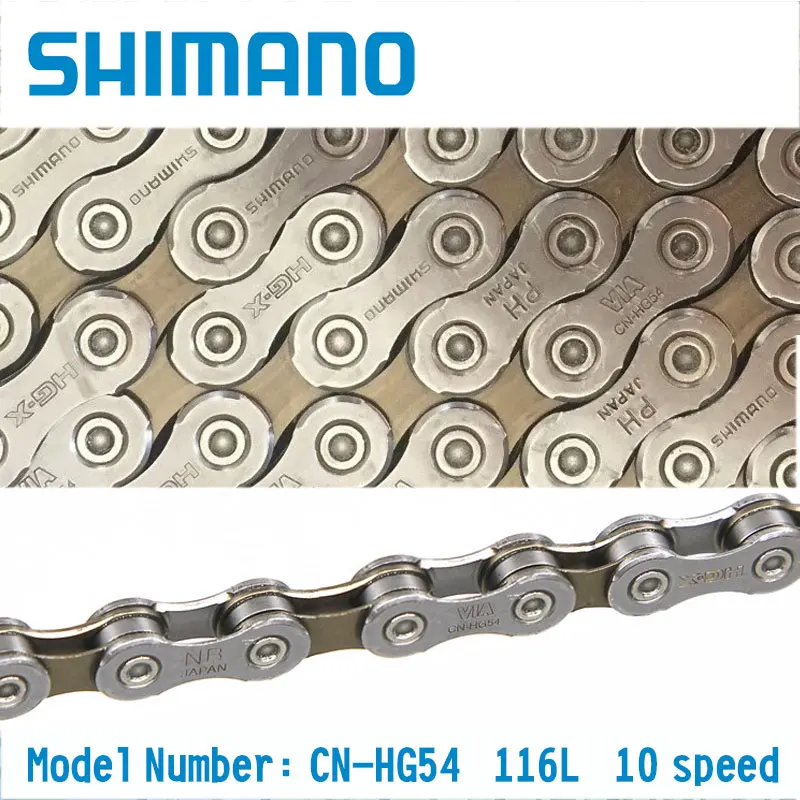 SHIMANO DEORE N610 M6000 HG54 цепь скоростей горный велосипедная для велосипеда CN MTB дорожный