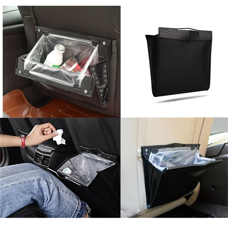 Автомобильный мусорный бак водонепроницаемый складной мешок мусорное ведро