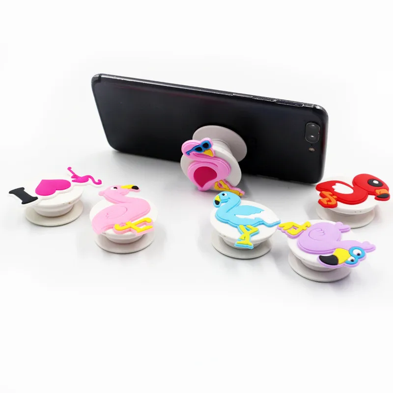 F phone holder 6 шт., вечерние резиновые украшения, свадебный подарок для гостей, персонализированные сувениры на день рождения ребенка, сувениры на свадьбу для детей - Цвет: F phone holder