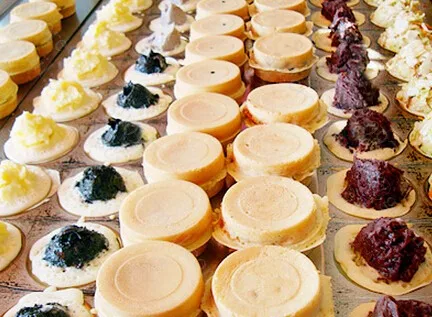 Коммерческое использование электрическая 9 шт. японская Дораяки машина для