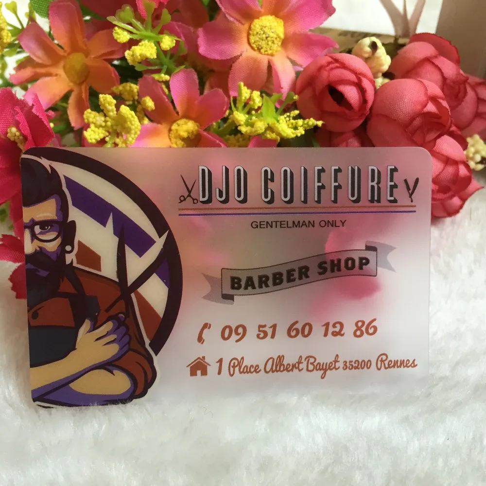 Custom/customized business card printing/ plastic transparent pvc print/waterproof/ name/visiting cards | Канцтовары для офиса и