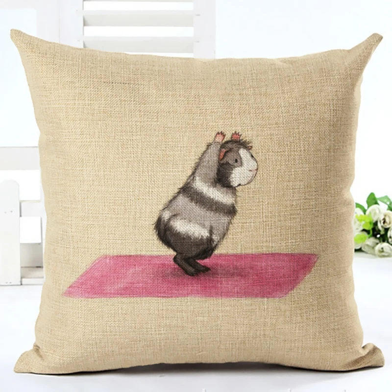 Наволочка для йоги наволочка домашнего декора льняная | Дом и сад