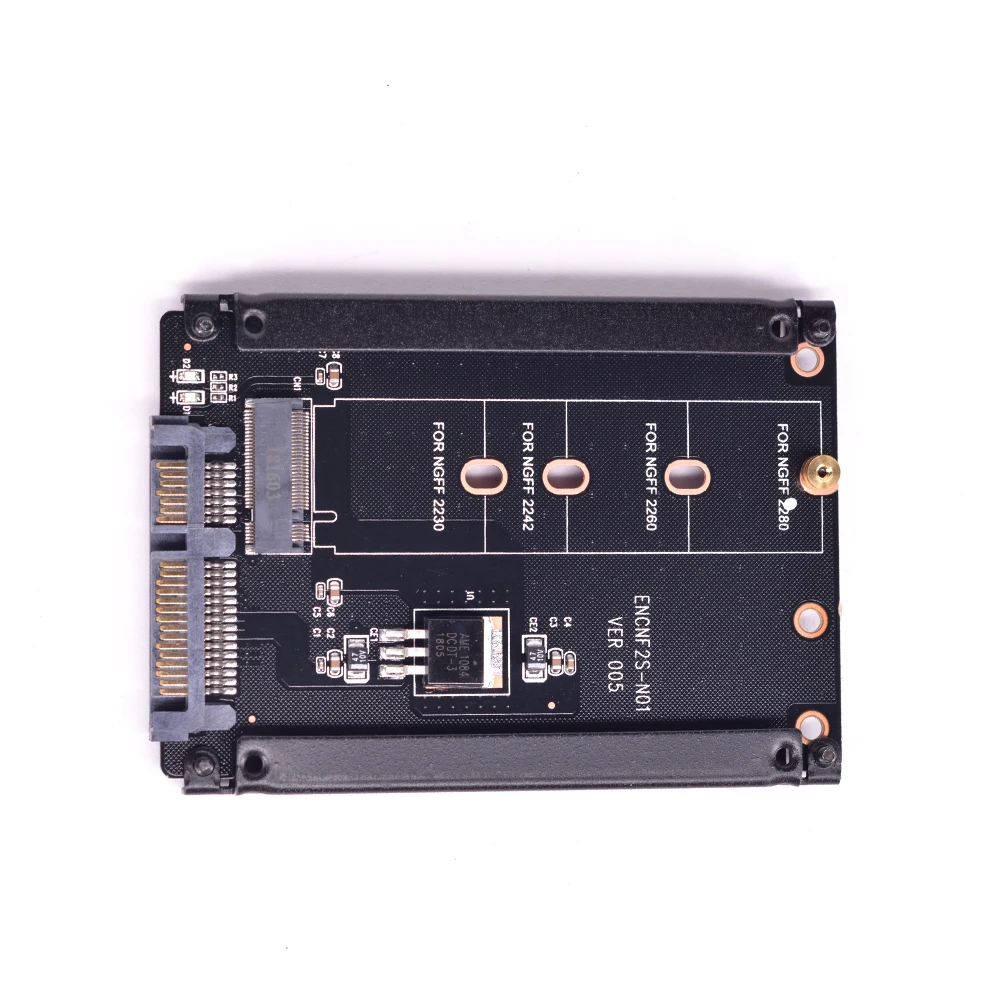 Адаптер M.2 SSD на 2 5 дюйма SATA 6 B Key Socket M2 convert to 22Pin 3 0 card поддерживает 2280 2260 2242 2230|Платы