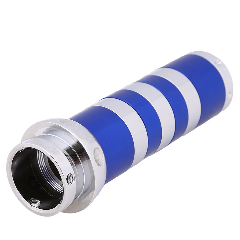 POSSBAY Blue Aluminum Gear Shift Universal Handbrake Grrips Cover Case For Honda Toyota Peugeot Nissan Ford Handle Knob | Автомобили и