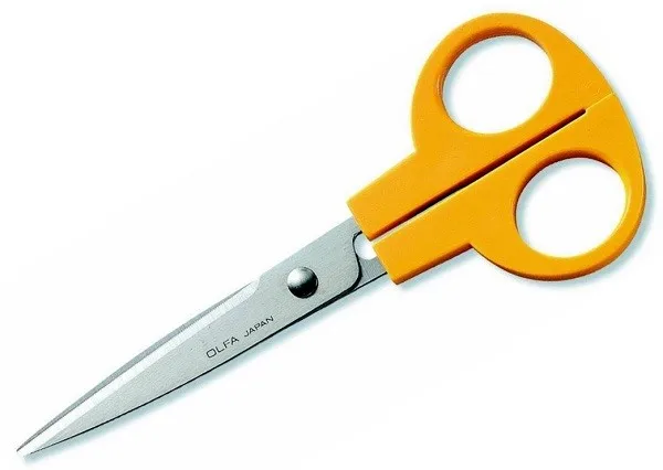 2021 Top Fashion Time-limited 100% Cotton Japan Olfa R | Scs - 3 Multipurpose Work Scissors With Fine Sawtooth Antiskid Дом и сад