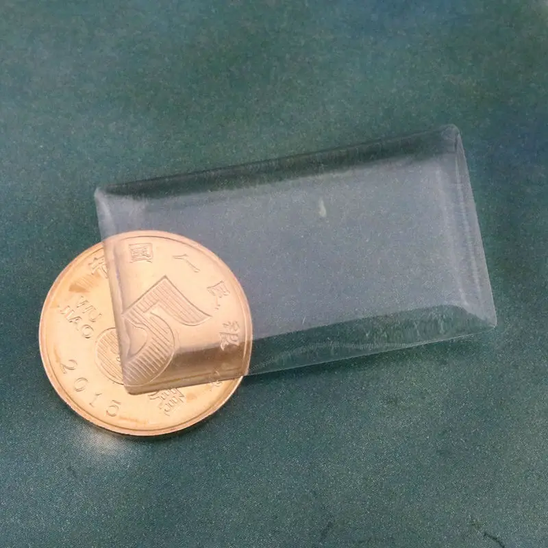 Наклейка прямоугольная прозрачная из эпоксидной смолы 1000 шт. 36 1*21 1 мм толщина 6