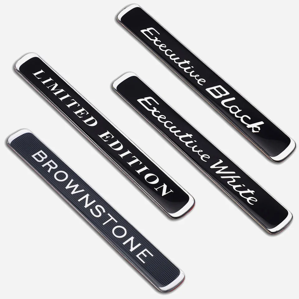 Наклейка на автомобиль Эмблема для BMW Audi Nissan Toyota Tundra Corolla Prado Brownstone Expression Black White