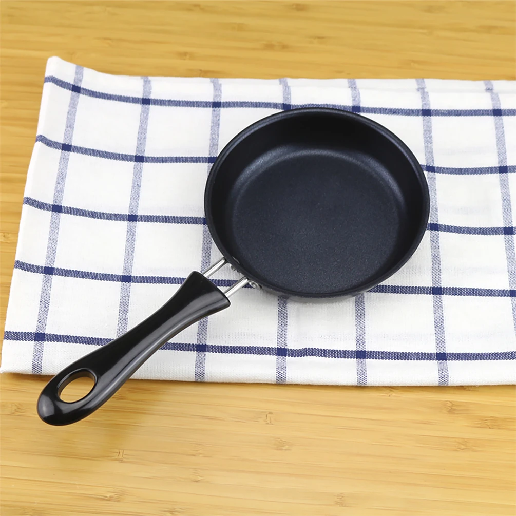 Uarter Mini Portable Non-Stick Frying Pan Pot Saucepan Pancake Omelette Breakfast Cooking Kitchen Cookware | Дом и сад