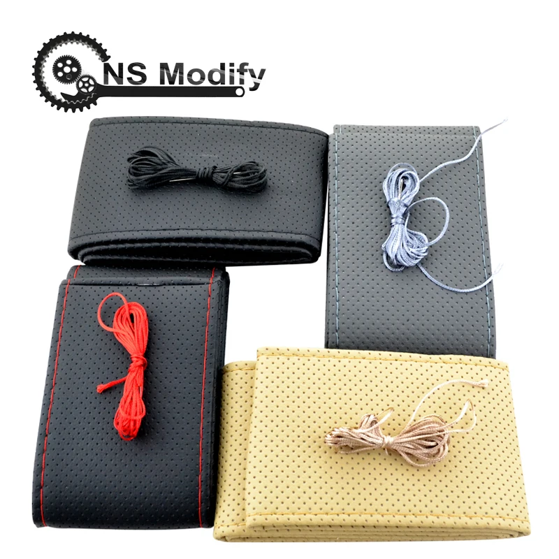 NS Modify 3 размера высокое качество искусственная кожа рулевое колесо Wheng