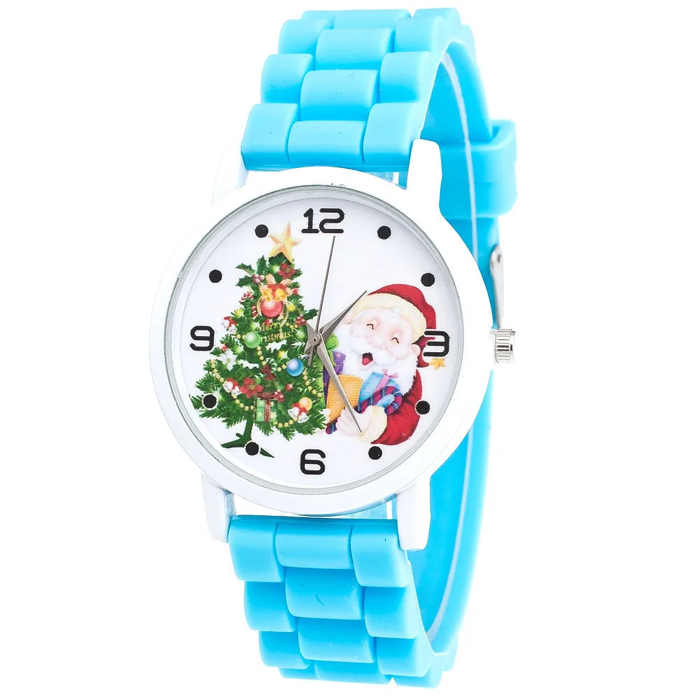 Детские Модные наручные часы с Санта-Клаусом zegarek dla dzieci reloj infantil ocuk saat ocuk saati reloj nio