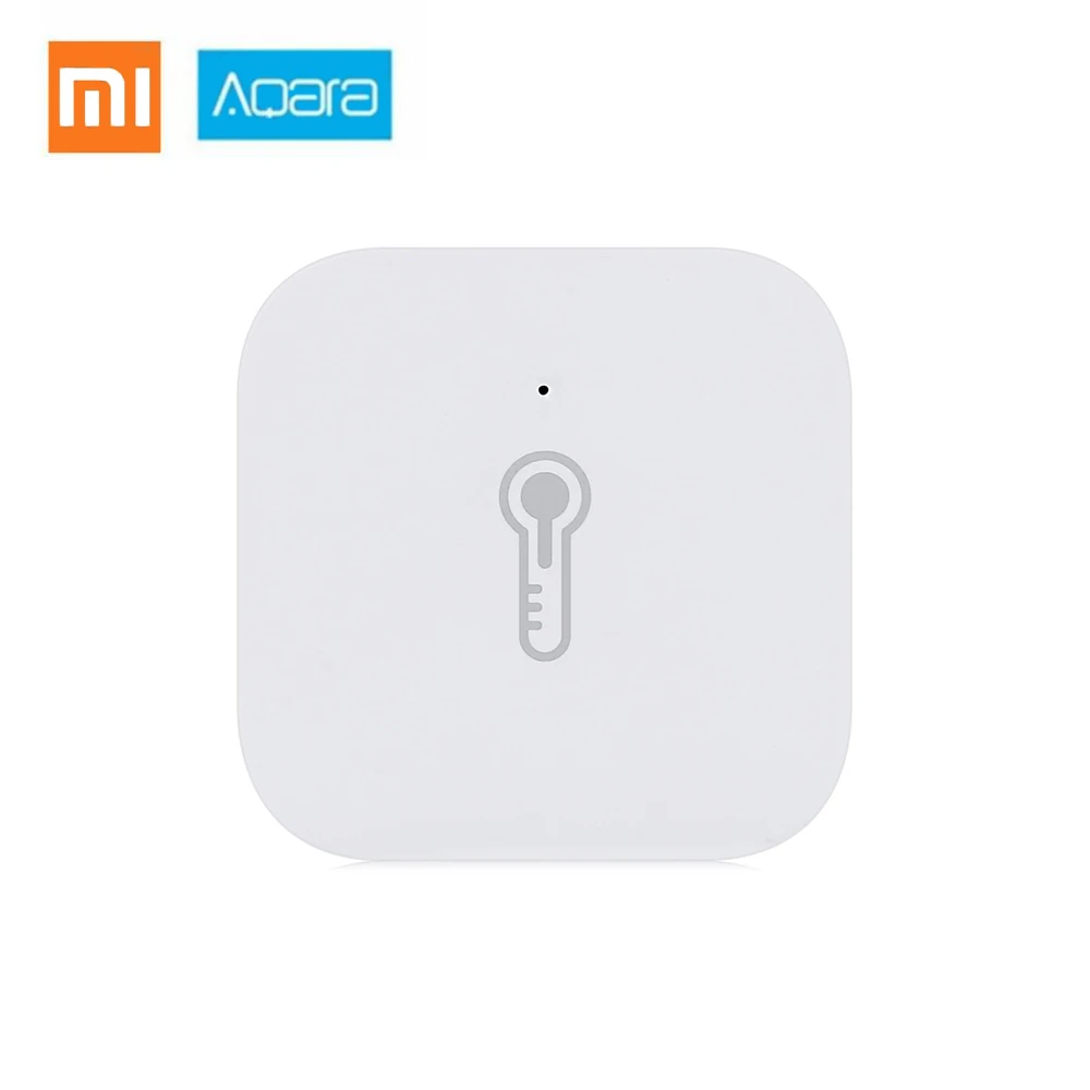 AQara умный датчик температуры и влажности ZigBee Wifi беспроводная работа с Xiaomi дом