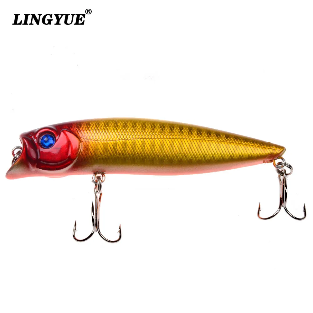 Новинка 1 шт. приманка для рыбной ловли Topwater Popper искусственная качественная