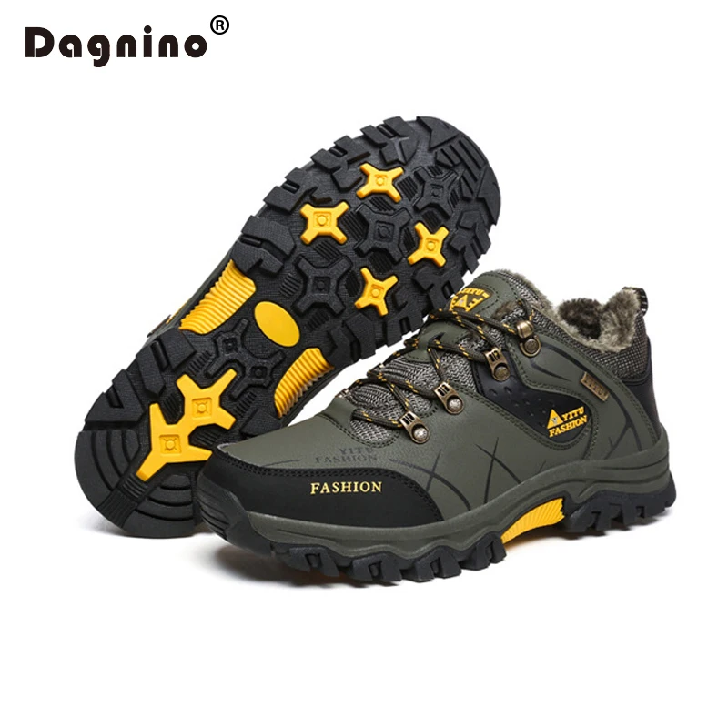 Мужские зимние ботинки на нескользящей резиновой подошве размеры 39 47|footwear men|footwear