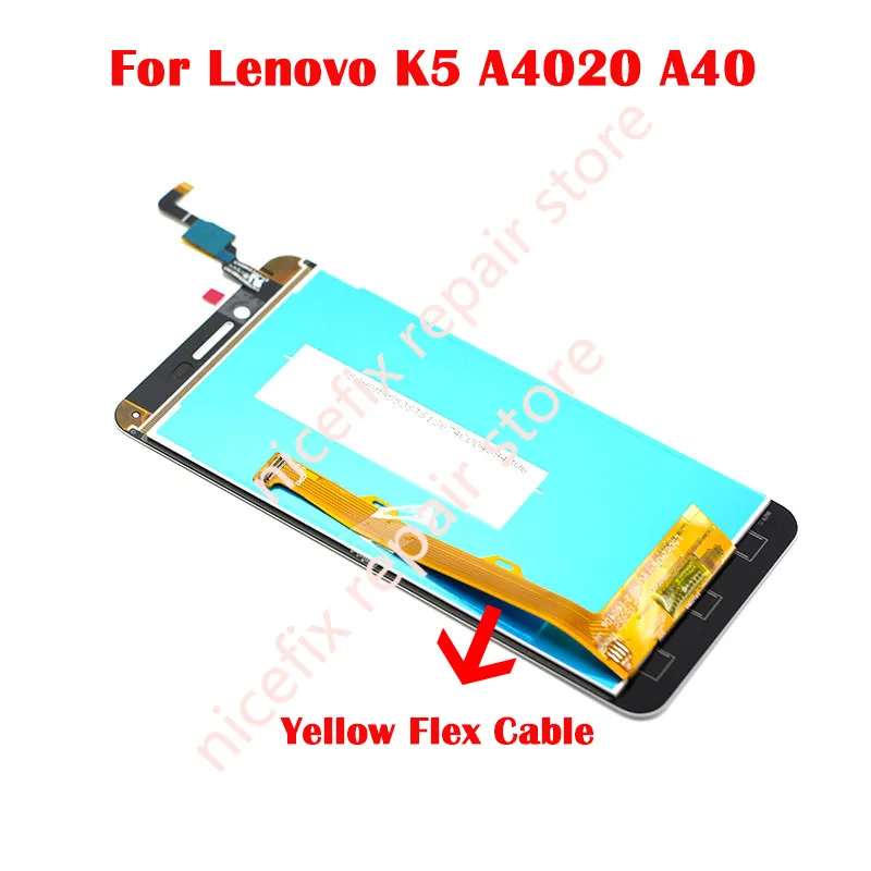 ЖК-дисплей и дигитайзер сенсорного экрана для Lenovo K5 Plus A6020 A46 1920*1080 экран 5 дюймов