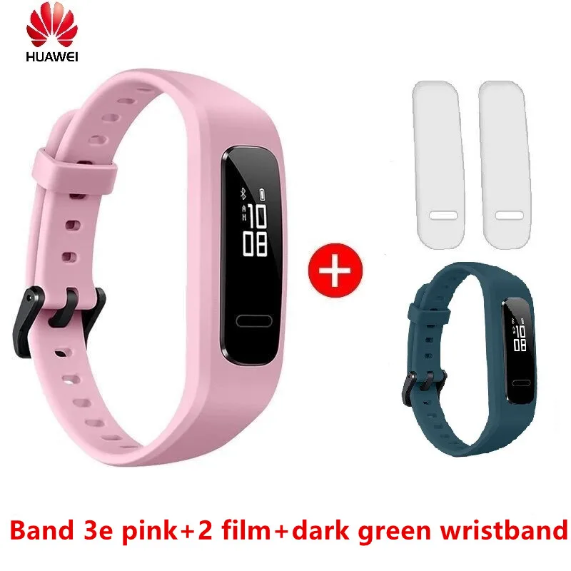 Pi n 2 fil n gre str huawei Band 3e 50 метров водонепроницаемый СНПЧ разработка интеллектуального бега Спортивный Браслет мониторинг сна - Цвет: Pi n 2 fil n gre str