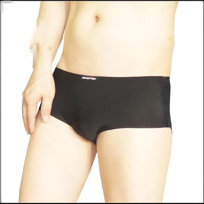 Бесплатная доставка мужские трусы брюки из вискозы бесшовные ультратонкие сумки