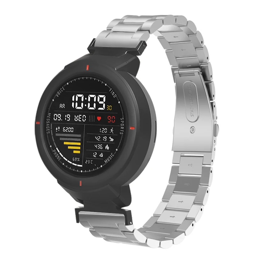 Браслет для смарт часов Amazfit Verge металлический браслет из нержавеющей стали Huami