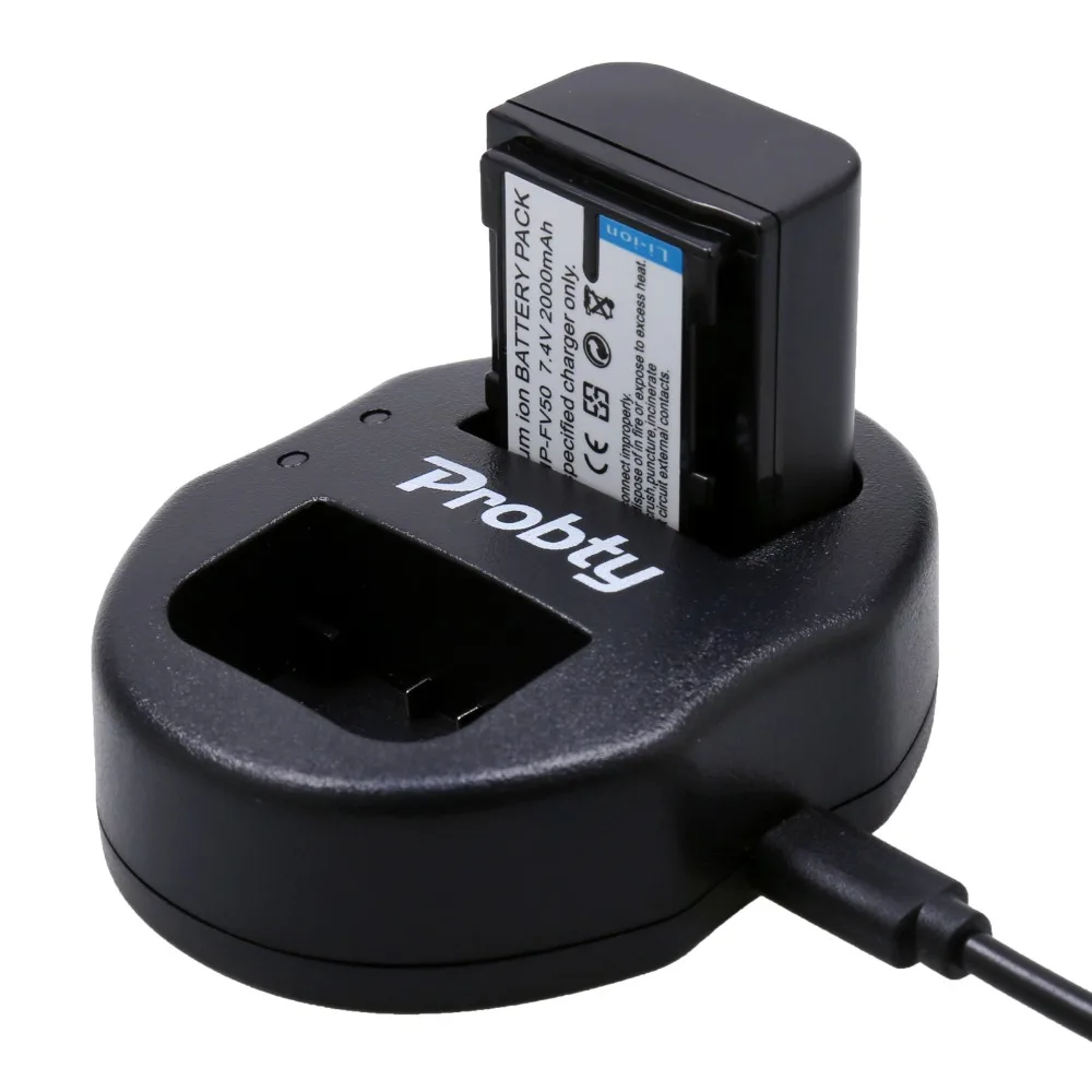 2 шт. NP FV50 Камера Батарея + Dual USB Зарядное устройство для SONY HDR CX390 290E PJ510 820E 790E 660E XR260