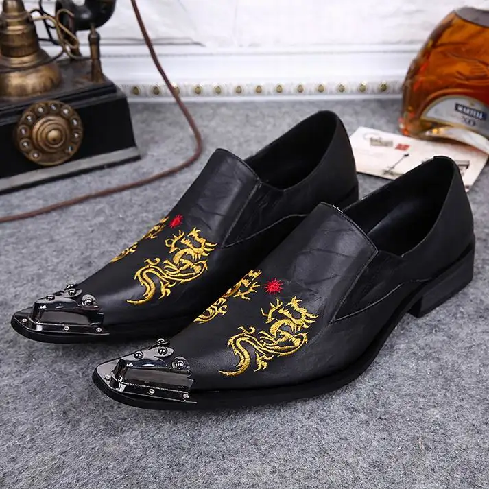 Новый топ итальянский Стиль натуральной кожи коровьей qshoes обуви мужские деловые