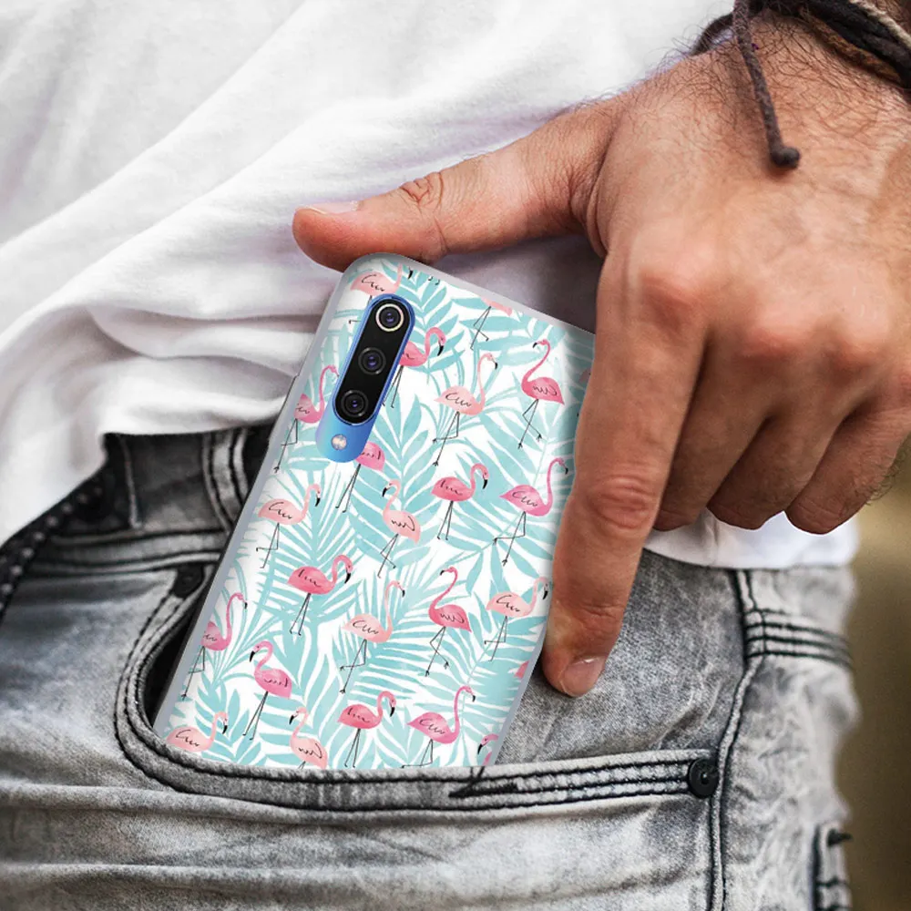 Чехол для телефона CASEIER Cute Flamingo Xiaomi Mi8 Mi6 A2 6X A1 5X Pocophone F1 чехол Redmi 5 6A Note 6 Pro Funda |