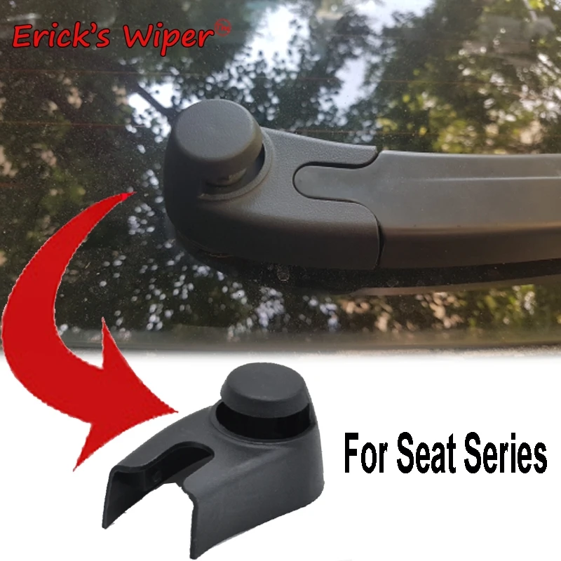 

Erick's Wiper Windshield Windscreen Rear Wiper Arm Washer Cover Cap Nut For Seat Toledo 5P 2004 - 2009 Tailgate Spray Protector