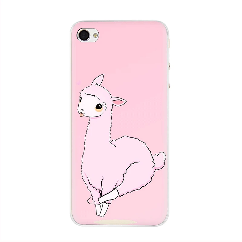 H3 Каваи милый лама Альпака животные жесткий чехол для телефона iphone 5 5s 5C SE 6 6s 7 8 plus X XR XS 11 Pro Max - Цвет: H3