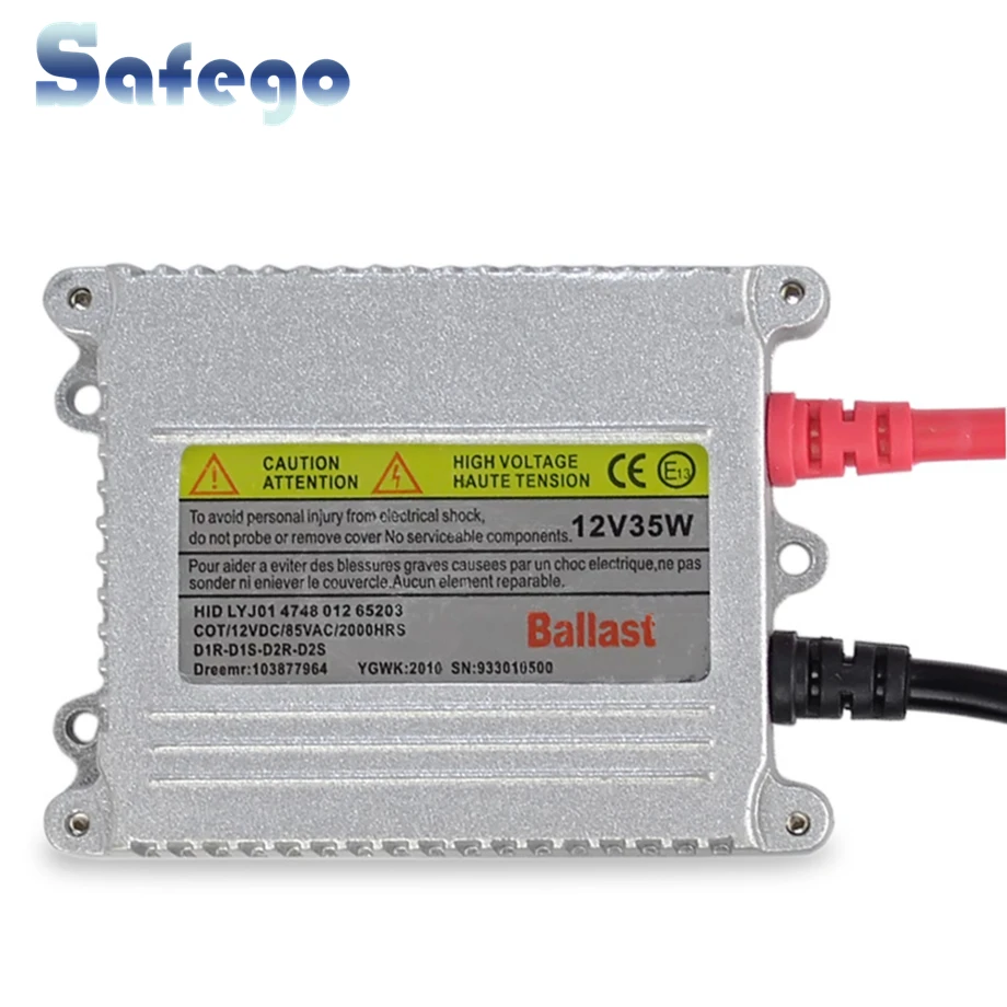 

1pcs 12V hid xenon ballast 35W Digital slim hid ballast 35w blocks ignition electronic ballast for HID kit xenon H7 H4 H1 H3 H11