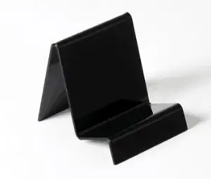 Black 1 layer Акриловая подставка для кошелька, витрина для часов, очков, сигарет, телефона, косметический держатель, Демонстрационный стенд - Цвет: Black 1 layer