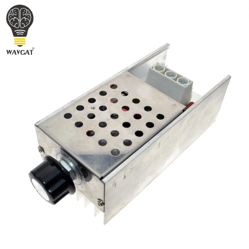 WAVGAT 10000 Вт SCR регулятор напряжения скорости Диммер термостат AC 110V 220V | Электронные