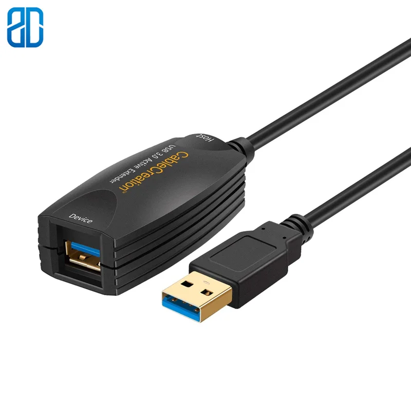5 м Активный удлинитель USB 3 0 штекер-гнездо с усилителем сигнала совместимый Oculus