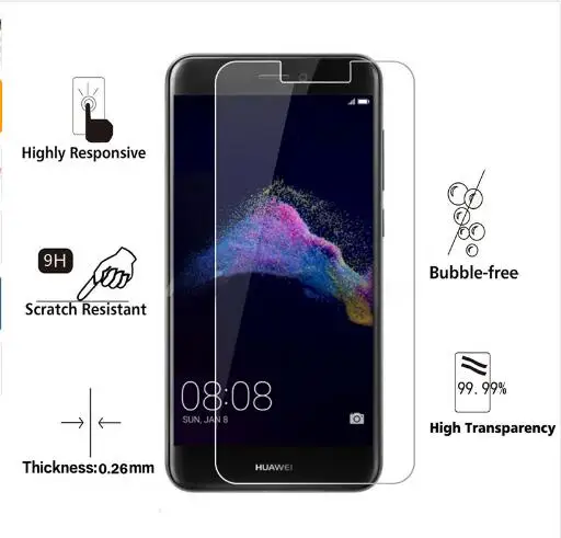 2 упак./лот абсолютная новинка! Премиум закаленное Стекло для huawei P9 Lite Экран протектор из закаленного стекла, Защитная пленка для huawei P9 Lite пленка